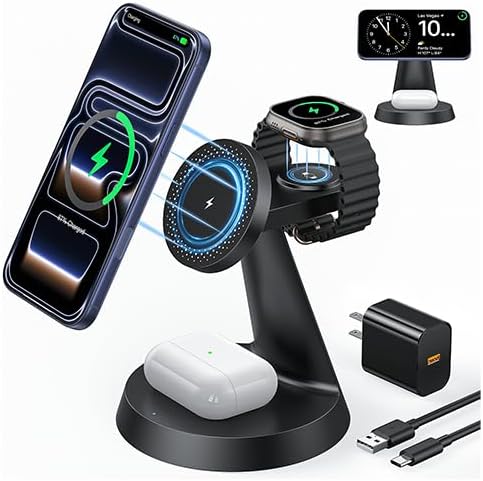 3 in 1 Magnetic Charging Station by Meifigno