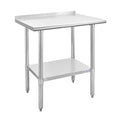 Hally Stainless Steel Table for Prep & Work 24 x 30 Inches, NSF Commercial by HallySinksTablesH