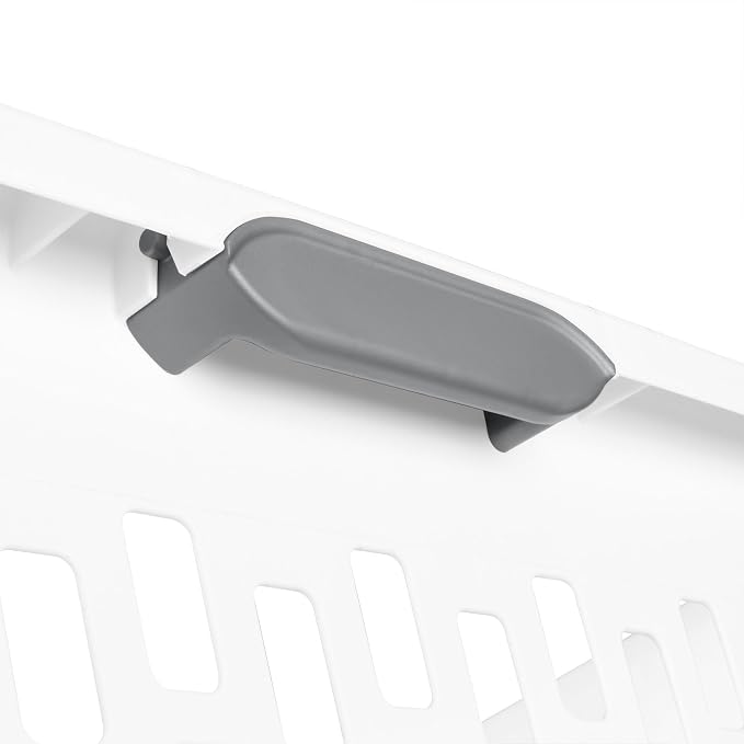 Sterilite Laundry Basket, Plastic Clothes Hamper, Large Rectangle Bin - Image 7