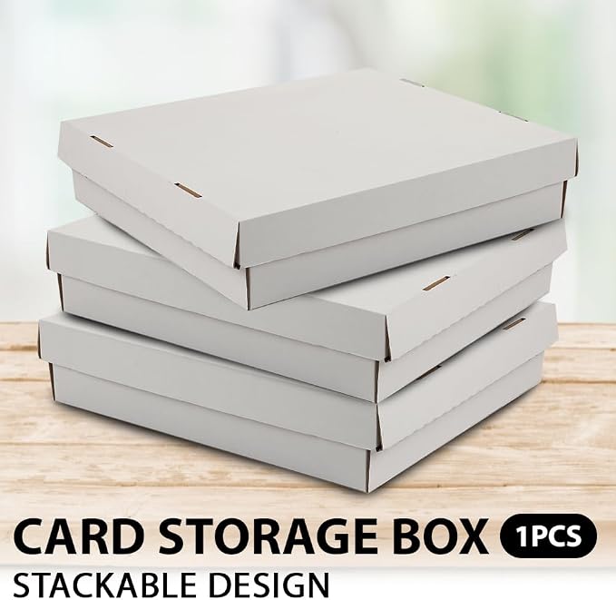 GRAND ORANGE 5000 Count Card Storage Box Full Lid Trading and Gaming Card - Image 7