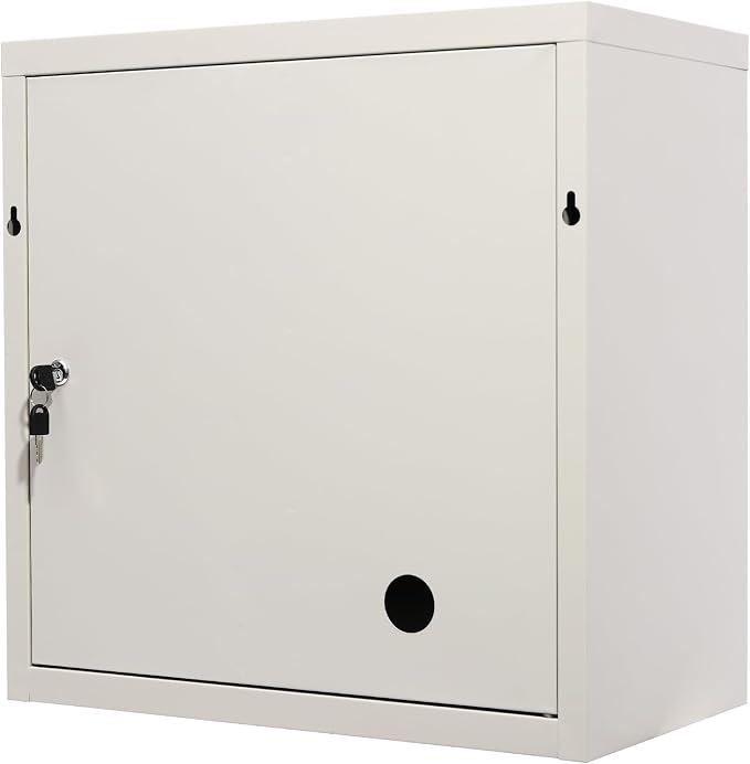 Cell Phone Charging Stations, 9 Slots Metal Mobile Phone Storage Cabinet - Image 8