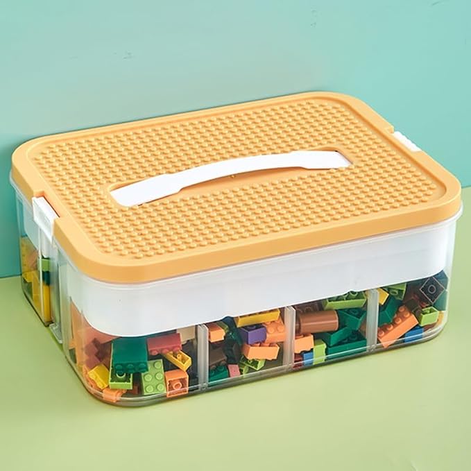 Toys Organizer Storage Case for Lego Box Kids Toy Stackable Building Blocks - Image 2