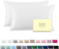 Silk Pillowcase for Hair and Skin, Breathable and Sliky 100% Standard Size by Suatien