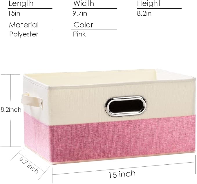 PRANDOM Large Collapsible Storage Baskets - Image 4