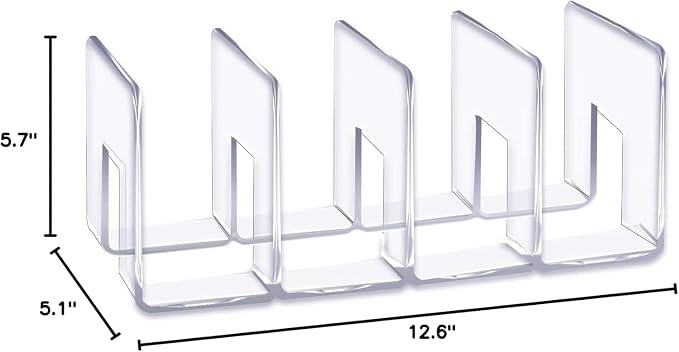 LUGUNU Clear Acrylic Purse Organizer - Image 6