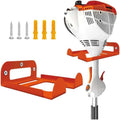 1 Pack Heavy-Duty Weed Eater Hanger Wall Mount for Trimmers and Tools