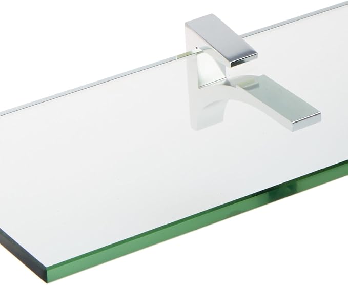 Spancraft Glass C-8x18-Chrome Cardinal Glass Shelf - Image 2