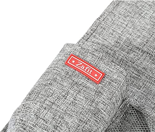 Zafit Linen Bedside Caddy, Bedside Storage Organizer for Hospital