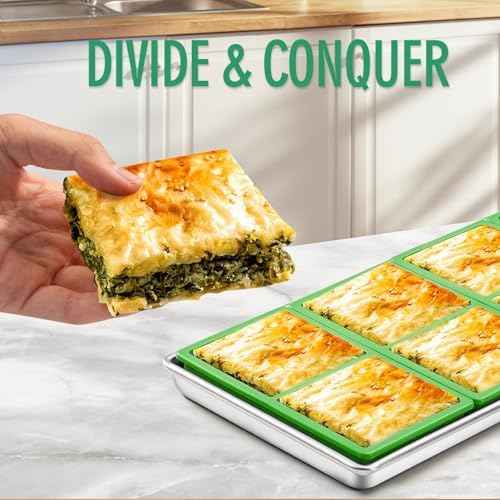 16 pcs Silicone Tray Dividers for Harvest Right Freeze Dryer Medium and Small Trays, Silicone Food Molds for Harvest right freeze dryer accessories, Green silicone food freezer tray