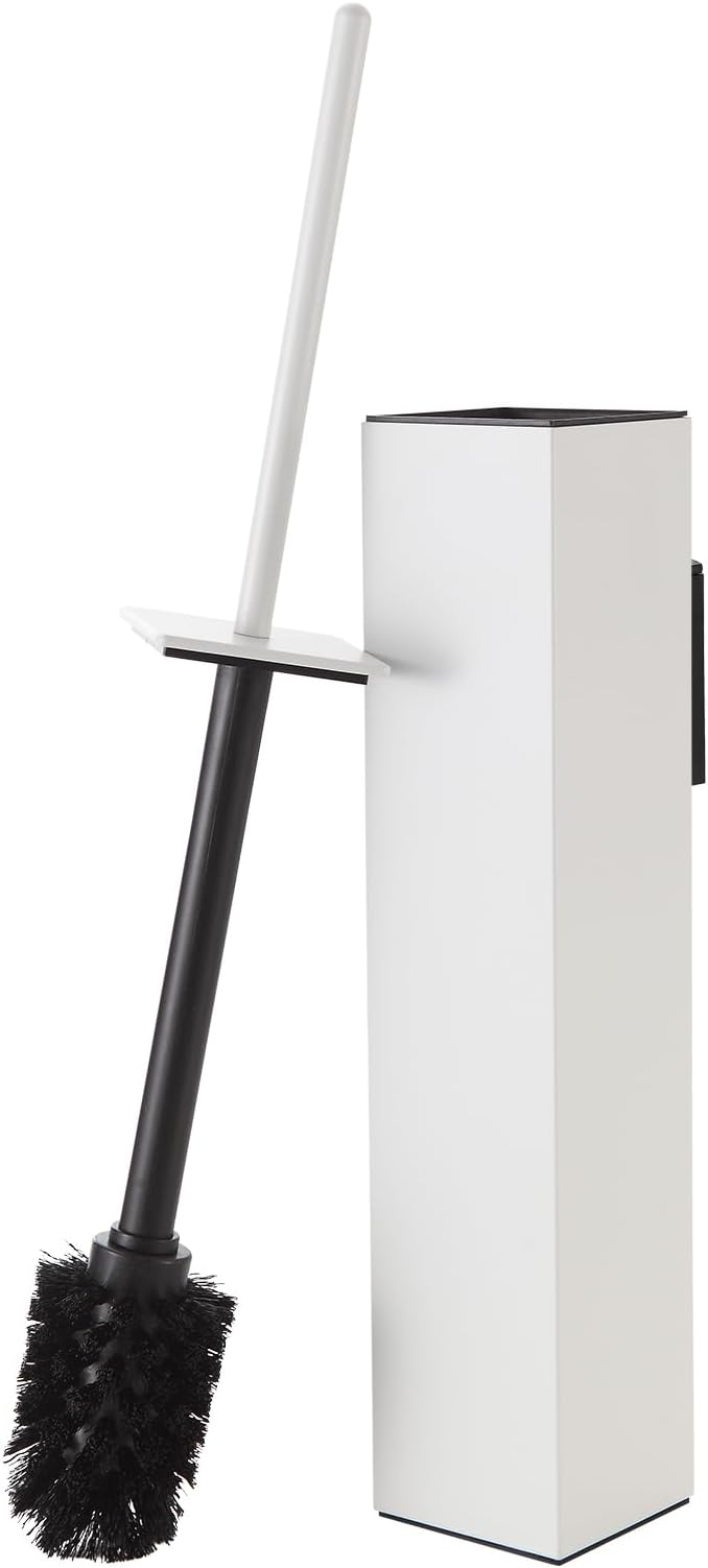 BGL Toilet Brush and Holder Set White Wall Mounted by BGL