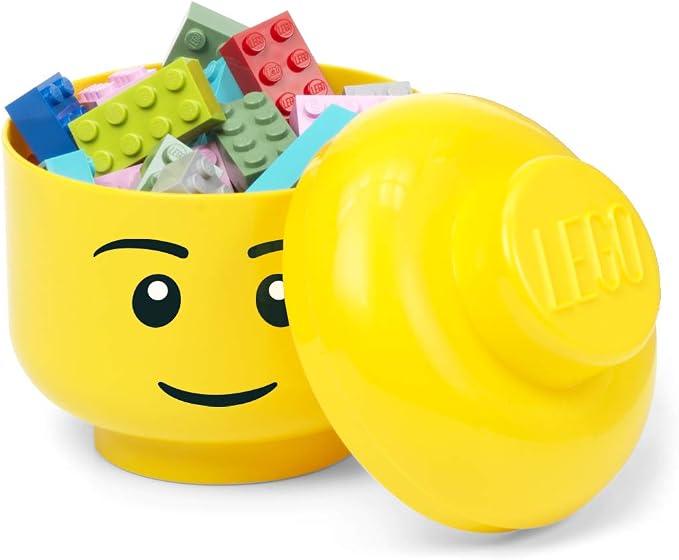 Room Copenhagen, Lego Storage Heads Stackable Storage Container - Image 5