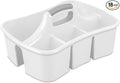 Sterilite Divided Ultra Caddy, Portable Storage to Hold Bathroom and Cleaning by Sterilite