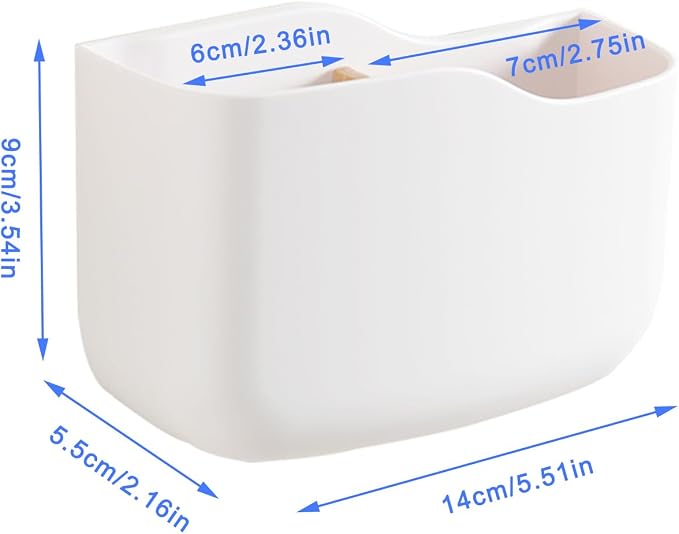 SUNFICON Wall Mount Remote Control Holders 3 Pack Adhesive Media Player - Image 2