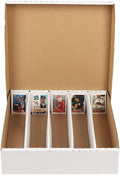 GRAND ORANGE 5000 Count Card Storage Box Full Lid Trading and Gaming Card by GRANDORANGE