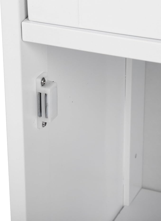 Modern Style Bathroom Storage Cabinet Made of Sturdy MDF Equipped - Image 8