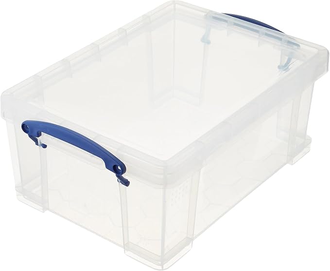 Really Useful Box Stackable 9 Liter Plastic Storage Container Bin - Image 3