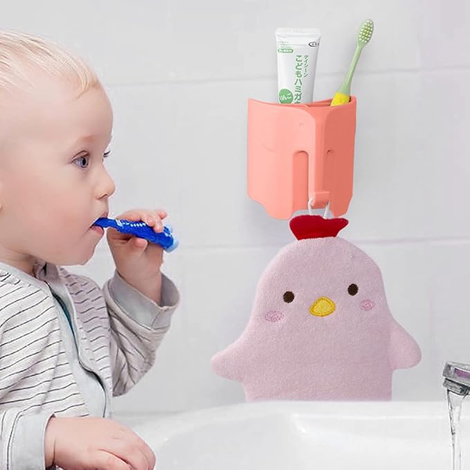 Kids Toothbrush Holder, Cute Elephant Toothbrush Holders - Image 6