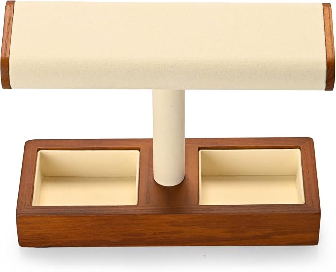Oirlv Solid Wood Watch Display Stand T-bar Watch Stand - Image 4