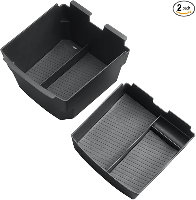 CDEFG 2Pcs for 2025 2026 Hyundai Tucson Limited Center Console Organizer by CDEFG