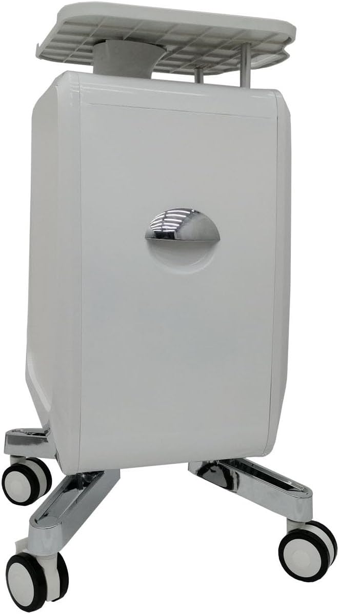 2 Drawers Mobile Trolley Cart for Ultrasound Imaging Scanner Beauty Storage - Image 9
