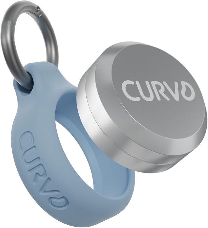 CURVD Premium Carrying Case – Durable Travel Keychain Container, Medicine Pill by CURVDEARPLUGS