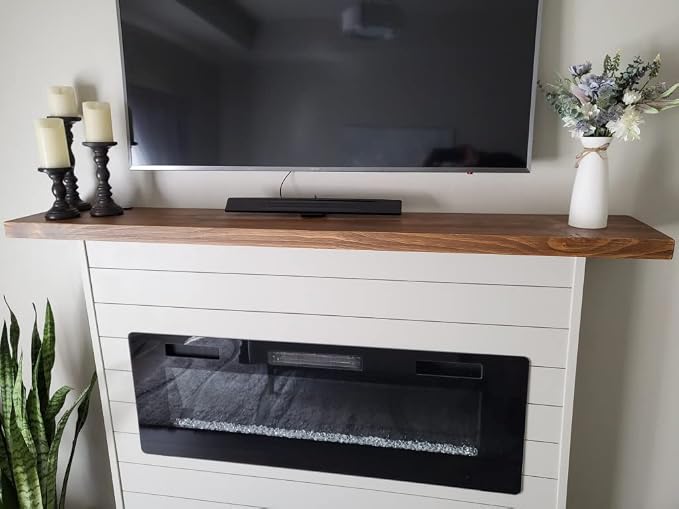 joelsantiques 72 Inch Wooden Floating Shelves - Image 2