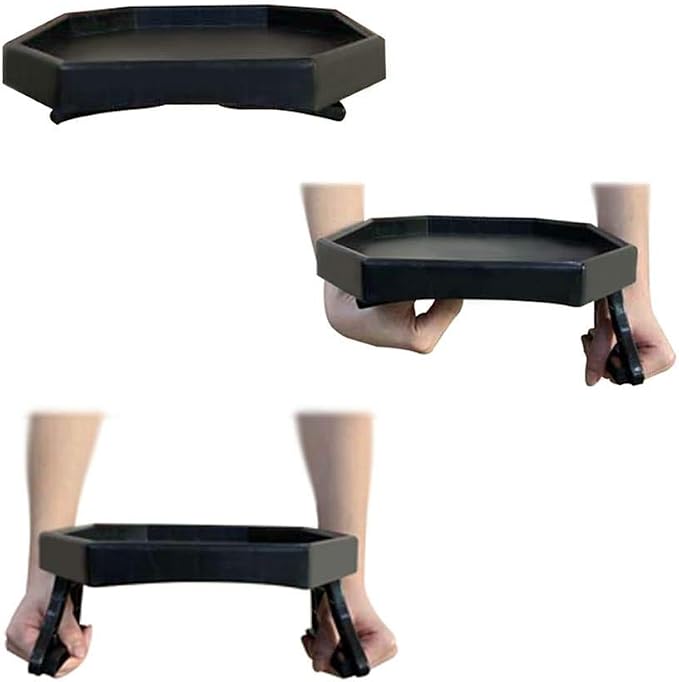 Side Tables Sofa Armrest Clip-On Table, Recliner Armchair Organizer Tray - Image 5
