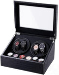 Watch Winder for Automatic Watches, Ultra Quiet Motor, 4 Automatic Watches and by LALAHOO