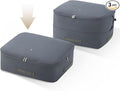 Eachy 3-Pack Comforter Storage Bag Blanket Storage Bags, 68L Compression Bags by EACHY