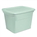 Sterilite 32 Pack Tote, Plastic Stackable Storage Bin Container by Sterilite