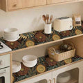 Floralplus Shelf Liner Self Adhesive Shelf Liner Non Slip Drawer Liners