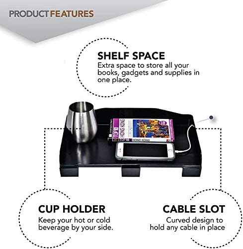 Modern Innovations Bedside Shelf for Bed, College Dorm Room, Bunk Bed
