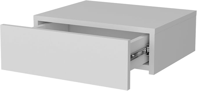 Floating Nightstand Milano, Compact Wall Mounted Bedside Table - Image 6