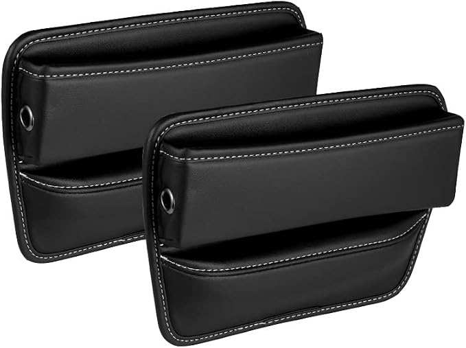 Riloer Car Organizers for Gap Leather Waterproof Car Seat Gap Fillers for Cars by Riloer