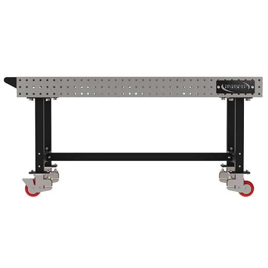 Classroom Welding & Fixture Table, 1/4" Carbon Steel Top, Made in The USA - Image 4