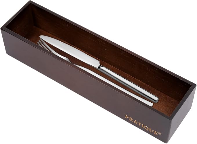 Bamboo Drawer Organizer by PRATIQUE