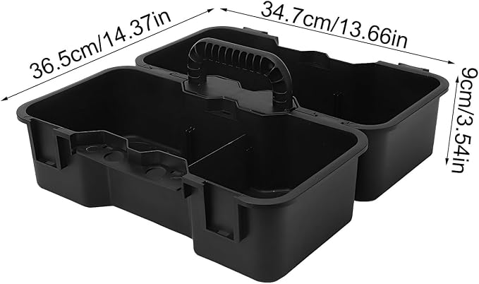 Cleaning Supply Basket, Portable Multi-Purpose Home Organizer, Small Cleaning - Image 2