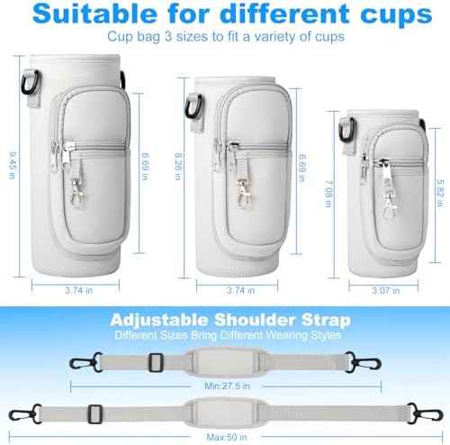 RRegeny Water Bottle Holder with Strap for Hydroflask 32oz 40oz