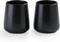 Matte Black Toothbrush Holders for Bathroom by Eyrozia