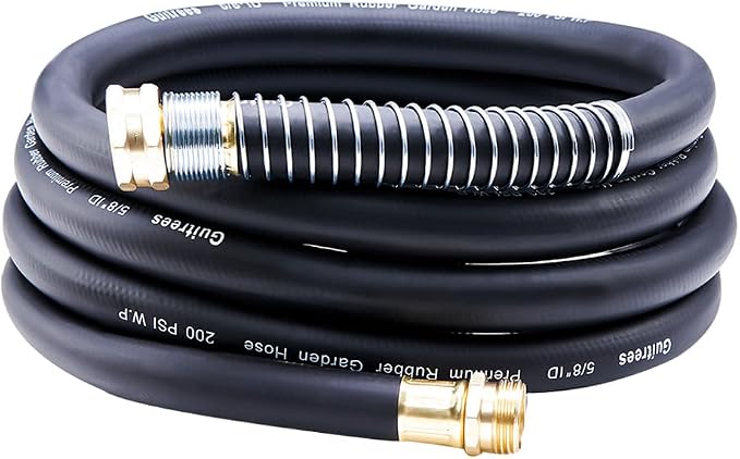 Leader Garden Hose 10ft x 5/8", Heavy Duty Short Water Hose, Male to Female by Guitrees