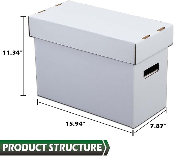 GRAND ORANGE 3 Pack Comic Book Storage Box - Image 5