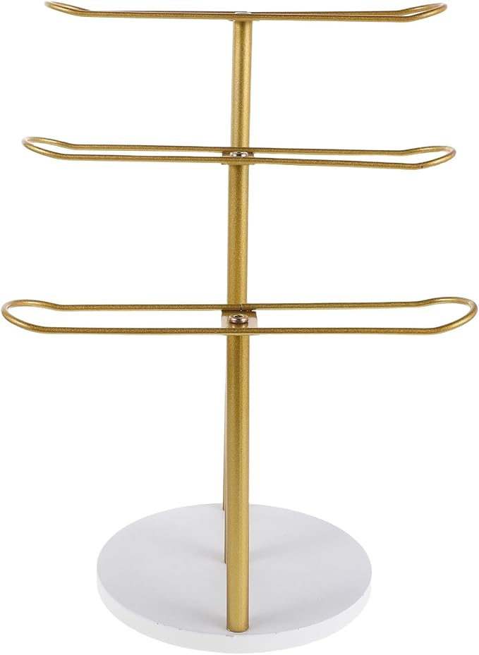 DOITOOL Headband Holder Organizer Metal Hairband Rack 3-Layer Hair Hoop Display by DOITOOL