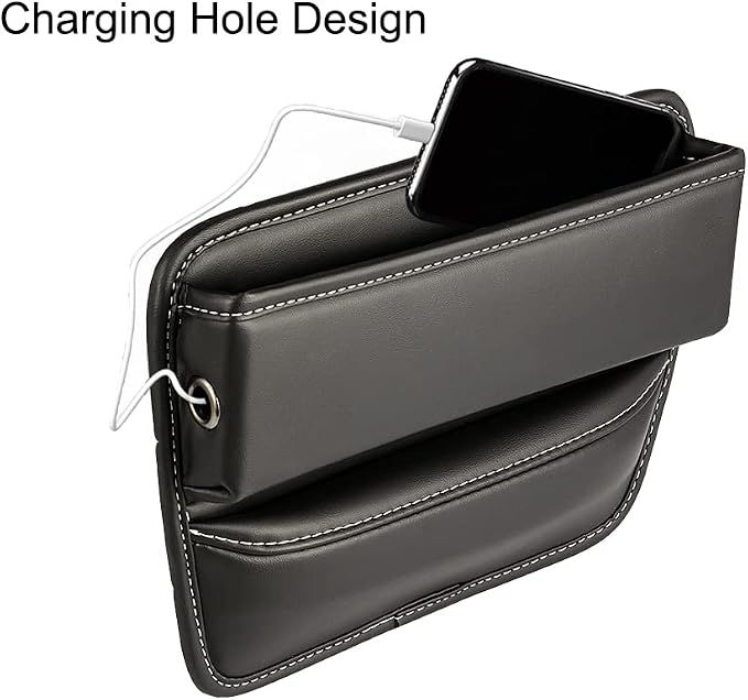 Riloer Car Organizers for Gap Leather Waterproof Car Seat Gap Fillers for Cars - Image 6
