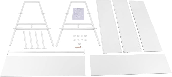 Nesting Tables for Retail Display, 3 Tier Metal Shoe Handbag Display Stand - Image 9
