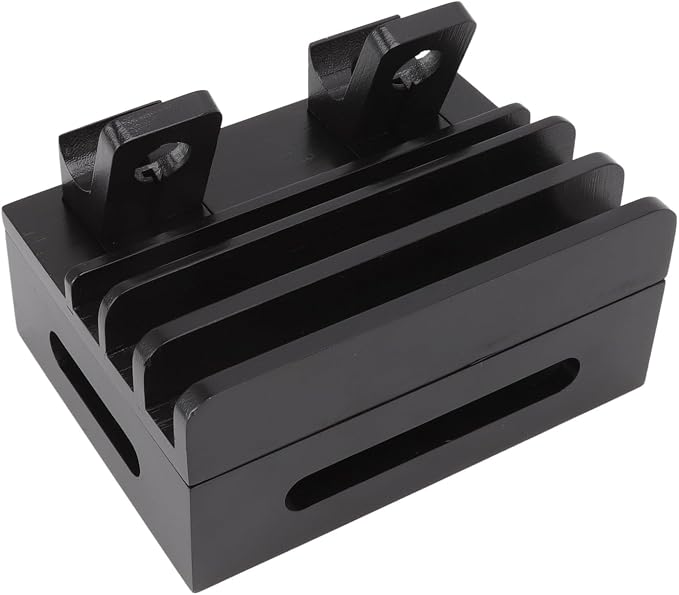 Fdit Charging Station with 5 Ports, Wood Organizer Rack with Cable Management by Fdit
