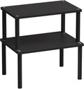 Cabinet Organizer Shelf, Kitchen Counter Shelves, Bamboo Spice Rack Countertop by VERTORGAN