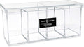 Isaac Jacobs 4-Compartment Clear Acrylic Organizer by IsaacJacobs