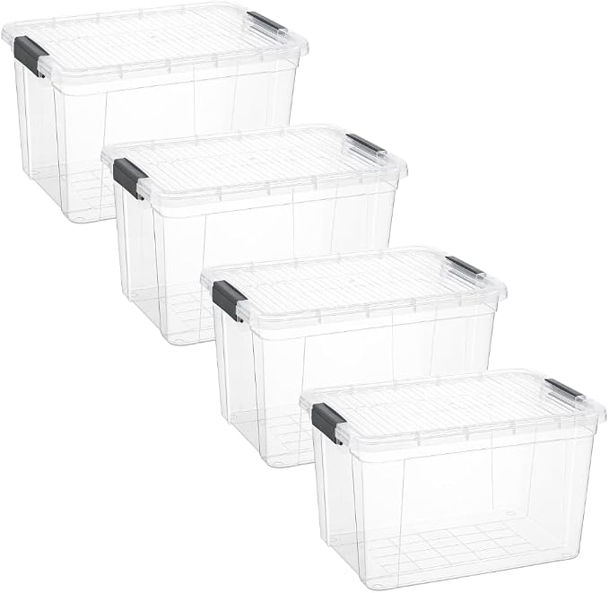 Superio Clear Storage Boxes - Image 2