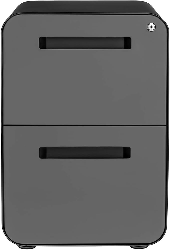 Laura Davidson Furniture Stockpile 2-Drawer Modern Mobile File Cabinet - Image 5