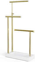 SRIWATANA Jewelry Organizer Display Extra Tall Necklace Holder 3 Tier Jewelry by SRIWATANA